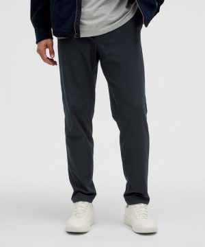 Παντελονι Lululemon ABC Warpstreme Slim-Fit Pull-On Regular ανδρικα σκουρο μπλε | Greece-3517604