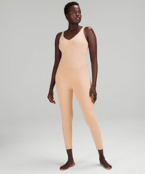 Κορμακια Lululemon Align™ 25" γυναικεια Μπεζ | Greece-7346290