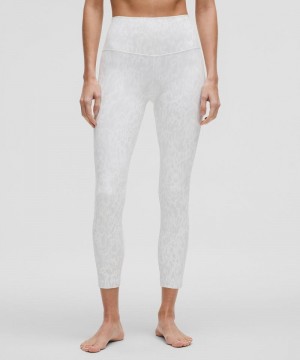 Κολαν Lululemon Align™ High-Rise 25" γυναικεια ασπρα Πολύχρωμο | Greece-7158403