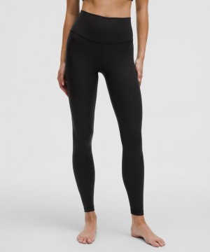 Κολαν Lululemon Align™ High-Rise 28" Shine γυναικεια μαυρα | Greece-8576430