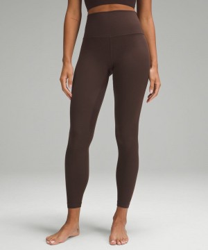 Κολαν Lululemon Align™ High-Rise 28" γυναικεια σοκολάτα | Greece-3027865