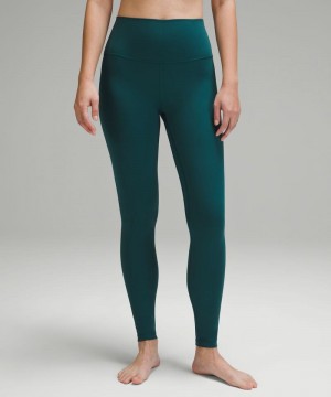 Κολαν Lululemon Align™ High-Rise 28" γυναικεια τυρκουάζ | Greece-6539407
