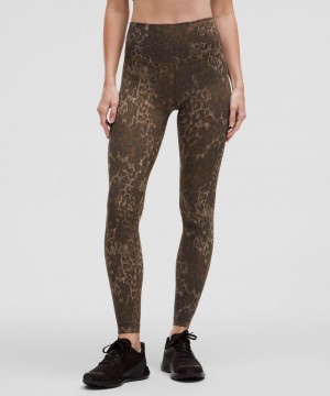 Κολαν Lululemon Align™ High-Rise 28" γυναικεια καφε Πολύχρωμο | Greece-8157643