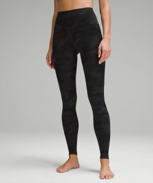 Κολαν Lululemon Align™ High-Rise 28" γυναικεια καμουφλάζ μαυρα Πολύχρωμο | Greece-8391640
