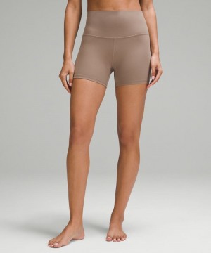 Σορτσ Lululemon Align™ High-Rise 4" γυναικεια γκρι | Greece-4925108