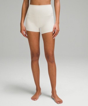 Σορτσ Lululemon Align™ High-Rise 4" γυναικεια Μπεζ | Greece-6891345