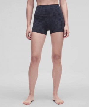 Σορτσ Lululemon Align™ High-Rise 4" γυναικεια μπλε Πολύχρωμο | Greece-0536279
