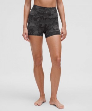 Σορτσ Lululemon Align™ High-Rise 4" γυναικεια μαυρα Πολύχρωμο | Greece-1260594
