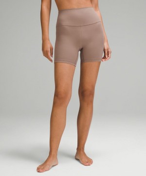 Σορτσ Lululemon Align™ High-Rise 6" γυναικεια γκρι | Greece-1209673