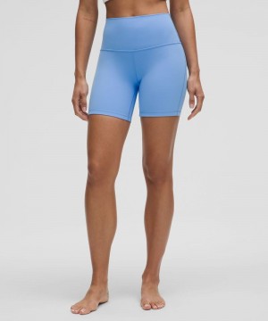 Σορτσ Lululemon Align™ High-Rise 6" γυναικεια μπλε | Greece-5670214