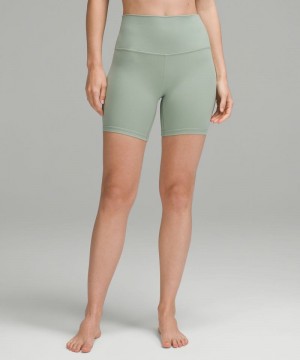Σορτσ Lululemon Align™ High-Rise 6" γυναικεια πρασινο | Greece-7260139