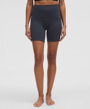 Σορτσ Lululemon Align™ High-Rise 6" γυναικεια μπλε Πολύχρωμο | Greece-6319058