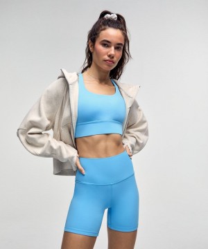 Σορτσ Lululemon Align™ High-Rise 6" γυναικεια μπλε ανοιχτο | Greece-8342096