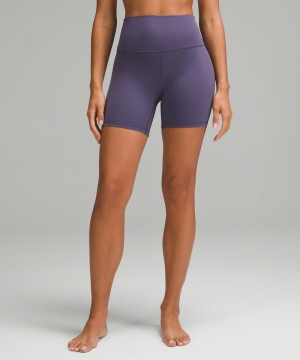 Σορτσ Lululemon Align™ High-Rise 6" γυναικεια βαθυ γκρι | Greece-9810437