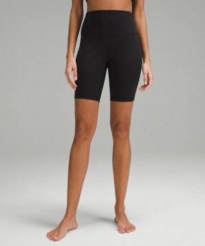 Σορτσ Lululemon Align™ High-Rise 8" γυναικεια μαυρα | Greece-7936528