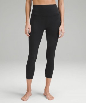 Κολαν Lululemon Align™ High-Rise Crop 23" γυναικεια μαυρα | Greece-5291047