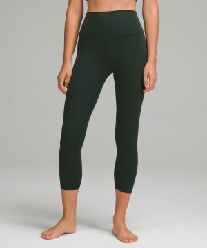 Κολαν Lululemon Align™ High-Rise Crop 23" γυναικεια πρασινο | Greece-6497210
