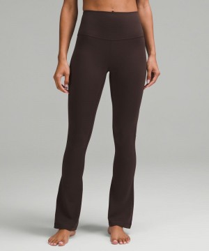 Κολαν Lululemon Align™ High-Rise Mini-Flare Short γυναικεια σοκολάτα | Greece-8706294
