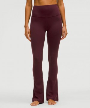 Κολαν Lululemon Align™ High-Rise Mini-Flare Short γυναικεια σκούρο κοκκινα | Greece-4632918