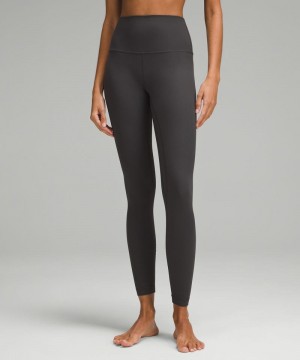 Κολαν Lululemon Align™ High-Rise Ribbed 28" γυναικεια βαθυ γκρι | Greece-5123640