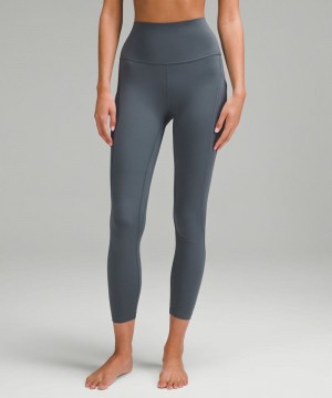 Κολαν Lululemon Align™ High-Rise with Pockets 25" γυναικεια γκρι | Greece-9657431
