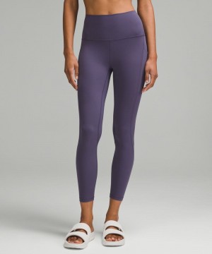 Κολαν Lululemon Align™ High-Rise with Pockets 25" γυναικεια βαθυ γκρι | Greece-8410592