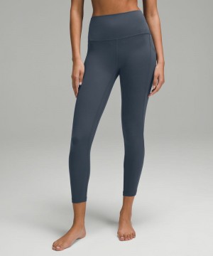 Κολαν Lululemon Align™ High-Rise with Pockets 25" γυναικεια μπλε | Greece-3617482