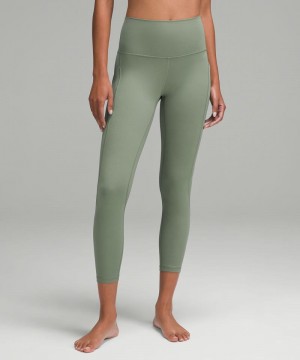 Κολαν Lululemon Align™ High-Rise with Pockets 25" γυναικεια γκρι | Greece-0568179