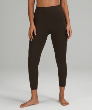Κολαν Lululemon Align™ High-Rise with Pockets 25" γυναικεια σκούρο Ελιά | Greece-1269480