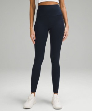 Κολαν Lululemon Align™ High-Rise with Pockets 31" γυναικεια σκουρο μπλε | Greece-1340879