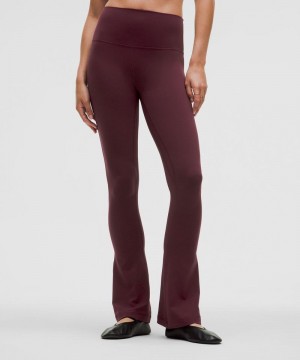 Κολαν Lululemon Align™ Mini-Flare Tall γυναικεια σκούρο κοκκινα | Greece-7408362