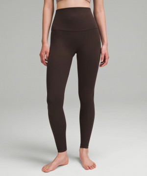 Κολαν Lululemon Align™ Super-High-Rise 28" γυναικεια σοκολάτα | Greece-6904853