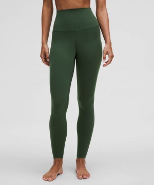 Κολαν Lululemon Align™ Super-High-Rise 28" γυναικεια πρασινο | Greece-1892036