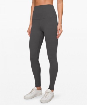 Κολαν Lululemon Align™ Super-High-Rise 28" γυναικεια βαθυ γκρι | Greece-7405362