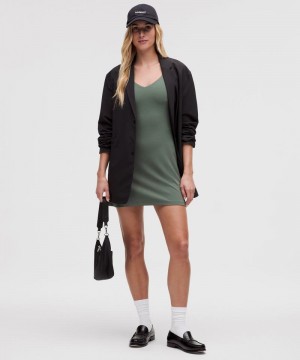 Φορεμα Lululemon Align™ γυναικεια σκούρο πρασινο | Greece-8374625