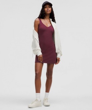 Φορεμα Lululemon Align™ γυναικεια σκούρο κοκκινα | Greece-9801457