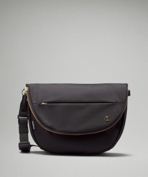 Τσαντεσ Lululemon All Night Festival Bag 5L γυναικεια μαυρα χρυσο χρωμα | Greece-2109846