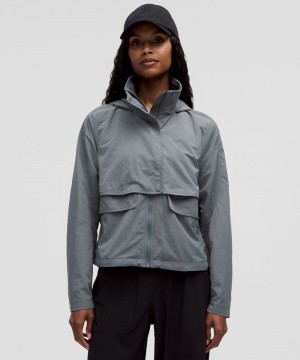 Μπουφαν Lululemon Always Effortless γυναικεια γκρι | Greece-1769340