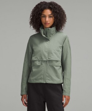 Μπουφαν Lululemon Always Effortless γυναικεια γκρι | Greece-3781604