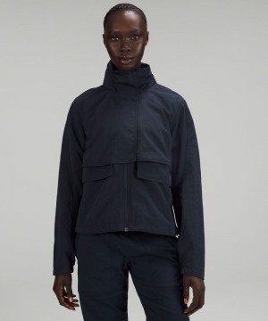 Μπουφαν Lululemon Always Effortless γυναικεια σκουρο μπλε | Greece-1706842