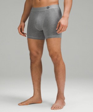εσωρουχα Lululemon Always In Motion Boxer 5" ανδρικα γκρι | Greece-9123475