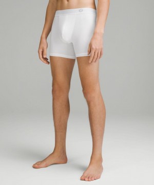 εσωρουχα Lululemon Always In Motion Boxer 5" ανδρικα ασπρα | Greece-6470159