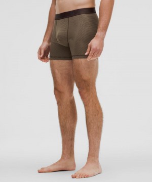 εσωρουχα Lululemon Always In Motion Boxer 5" ανδρικα καφε | Greece-7801365