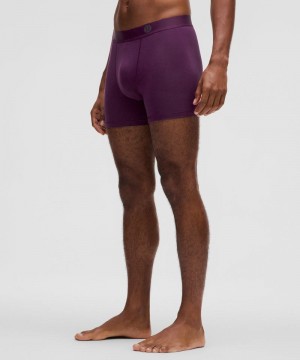 εσωρουχα Lululemon Always In Motion Boxer 5" ανδρικα μωβ | Greece-4357286