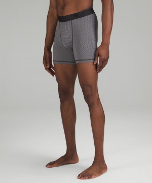 εσωρουχα Lululemon Always In Motion Boxer 5" ανδρικα γκρι βαθυ γκρι | Greece-5834097