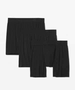 εσωρουχα Lululemon Always In Motion Boxer 5" ανδρικα μαυρα μαυρα μαυρα | Greece-1480536