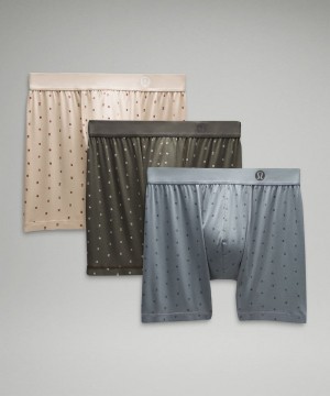 εσωρουχα Lululemon Always In Motion Boxer 5" ανδρικα καφε κοκκινα μπορντο μωβ καφε μπλε γκρι | Greece-1852493