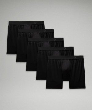 εσωρουχα Lululemon Always In Motion Boxer 5" ανδρικα μαυρα μαυρα μαυρα μαυρα μαυρα | Greece-2913476