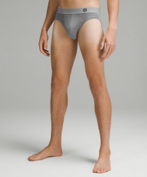 εσωρουχα Lululemon Always In Motion Brief with Fly ανδρικα γκρι | Greece-9063547