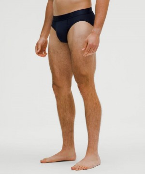 εσωρουχα Lululemon Always In Motion Brief with Fly ανδρικα σκουρο μπλε | Greece-6825317